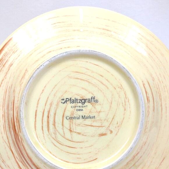Pfaltzgraff Central Market Artichoke Pattern Ceramic Salad or Dessert Plate 8" - Picture 5 of 5